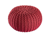 David - pouf - gris - plastique recyclé - ø45cm
